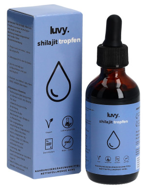 Luvy Shilajit Tropfen - 60ml