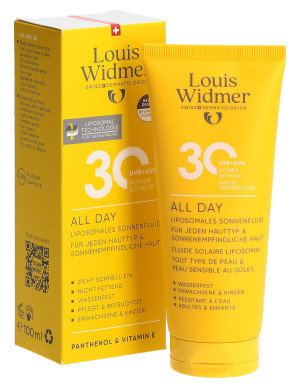 Louis Widmer All Day 30 Sonnenfluid parf - 100ml