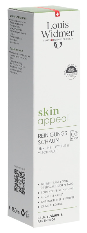 Louis Widmer skinappeal Reinigungsschaum - 150ml