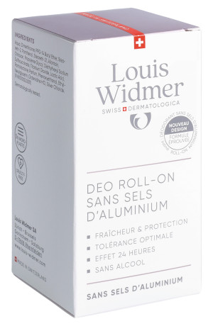 Louis Widmer Deo Roll on ohne Aluminium-Salze parf - 50ml