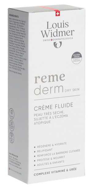 Louis Widmer remederm Creme Fluid parf - 200ml