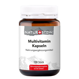 Naturstein Multivitamin Kapseln - 100 Stk.