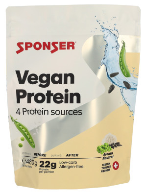 Sponser Vegan Protein Neutral - 480g