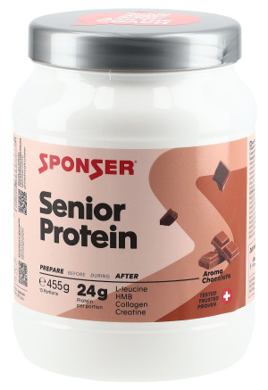 Sponser Senior Protein Pulver Chocolate - 455g