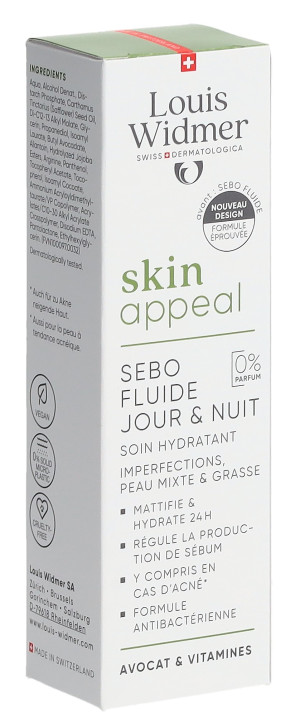 Louis Widmer skinappeal Sebo Fluid Tag & Nacht - 30ml