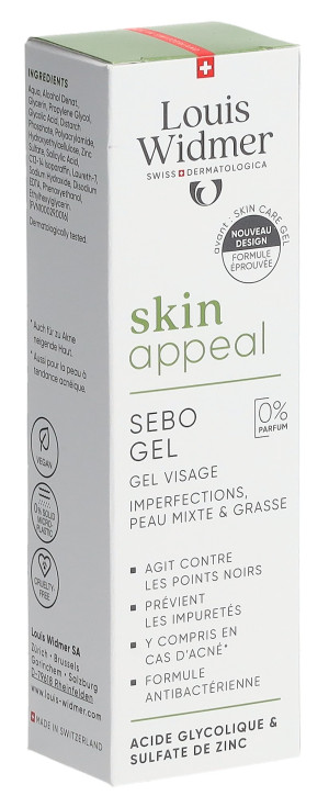 Louis Widmer skinappeal Sebo Gel - 30ml