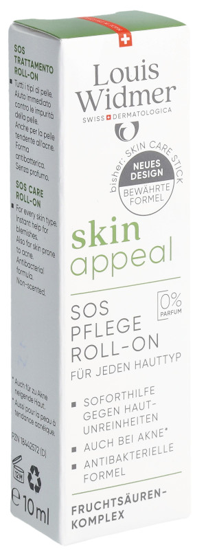Louis Widmer skinappeal SOS Pflege Roll-on - 10ml