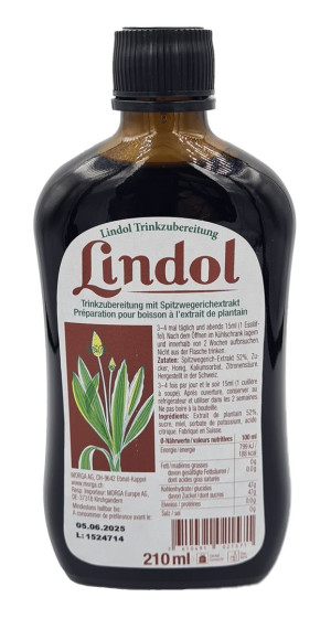 Lindol Spitzwegerich - 210ml