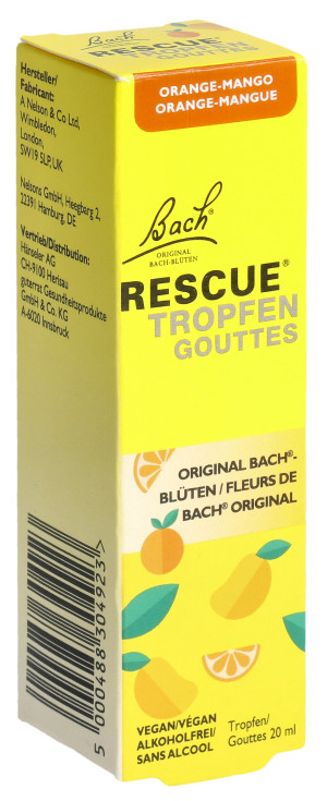 Bach Rescue Tropfen Orange Mango - 20ml