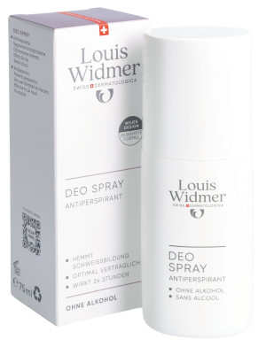 Louis Widmer Deo Spray Antiperspirant parf - 75ml