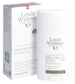 Louis Widmer Deo Dry Stick Antiperspirant o.Parfum - 50ml