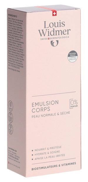 Louis Widmer Körperemulsion ohne Parfum - 200ml