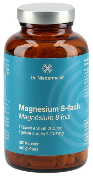 Dr. Niedermaier Magnesium 8fach Kapseln - 180 Stk.