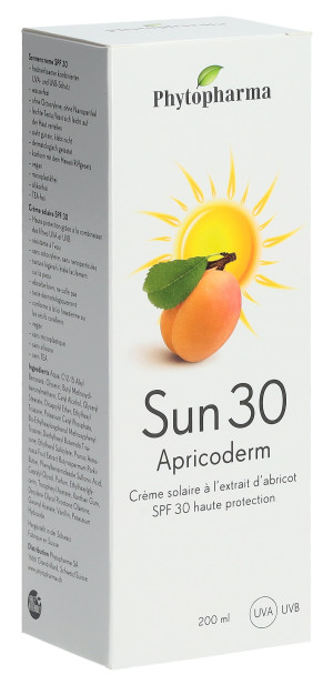 Phytopharma Sun 30 Apricoderm - 200ml