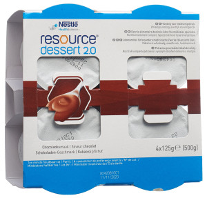 Nestle Resource Dessert 2.0 Schokolade - 4x125g