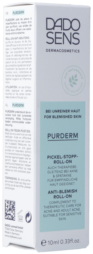 Dado Sens Purderm Pickel Stopp Roll On - 10ml