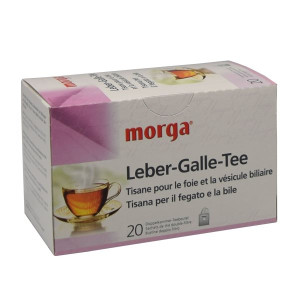 Morga Leber-Gallen-Tee - 20 Btl.