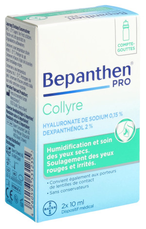 Bepanthen PRO Augentropfen Doppelpack - 2x10ml
