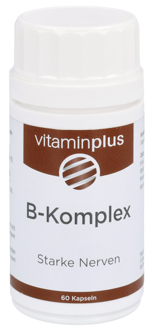 Vitaminplus B-Komplex Kapseln - 60 Stk.