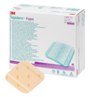 3M Tegaderm High Performance Foam Schaumkompresse 5.1x5.1cm nicht klebend - 10 Stk.