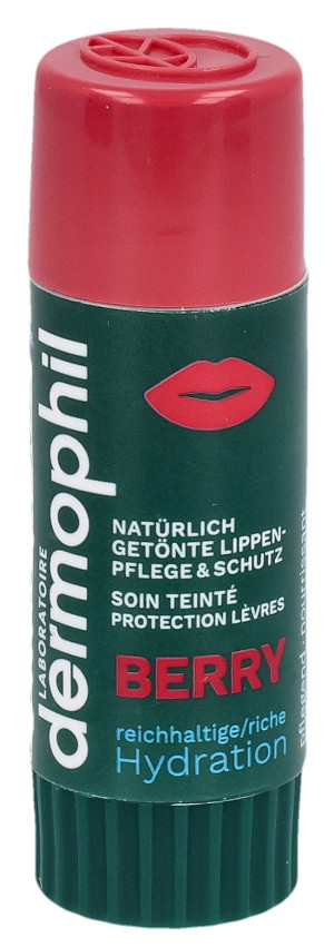 Dermophil Lipstick Tinted Berry - 4g
