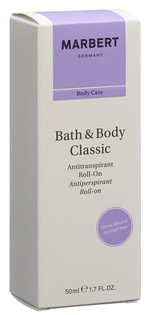 Marbert Bath and Body Classic Antiperspirant Roll-on - 50ml