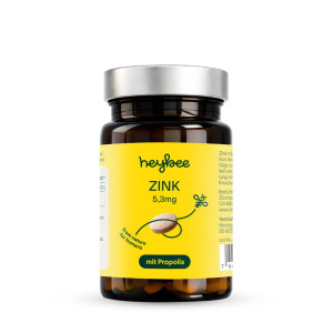 Heybee Zink 5.3mg + Propolis - 100 Stk.