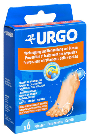 Urgo Blasenpflaster Hydrokolloid-Kompressen - 6 Stk.