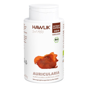 Hawlik Bio Auricularia Extrakt Kapseln - 240 Stk.