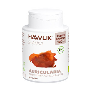 Hawlik Bio Auricularia Pulver Kapseln - 120 Stk.