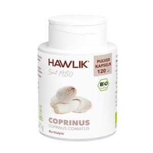 Hawlik Bio Coprinus Pulver Kapseln - 120 Stk.