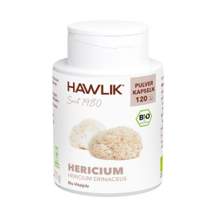 Hawlik Bio Hericium Pulver Kapseln - 120 Stk.