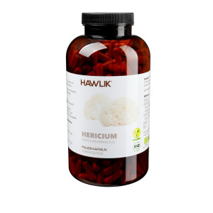 Hawlik Bio Hericium Pulver Kapseln - 500 Stk.