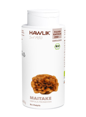 Hawlik Bio Maitake Pulver Kapseln - 250 Stk.