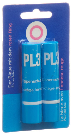 PL3 - der Lippenschutz mit dem roten Ring - DUO mit 2 Stück