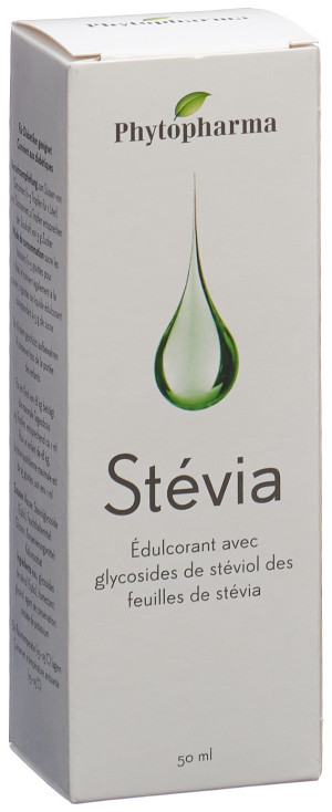 Phytopharma Stevia Tropfen (Steviosid) Süss-Stoff - Tropfen - 50ml