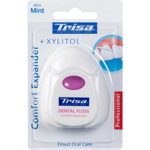 Trisa Dental Floss Comfort expander riser - Zahnseide aufquellend - 40m