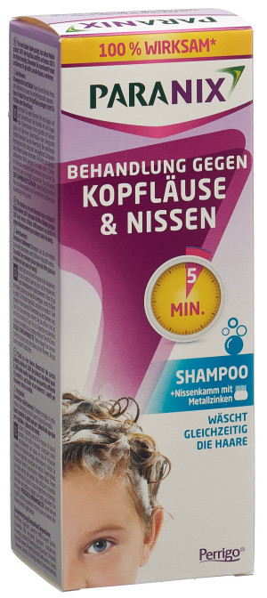 Paranix Shampoo gegen Kopfläuse & Nissen inkl. Kamm - 200ml