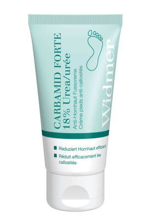 50% mehr drin! Louis Widmer - Carbamid forte 18% Urea - Hornhaut-Fusscreme unparf. - 50+25ml