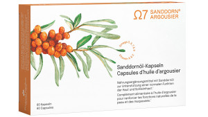 Sanddorn Argousier Omega 7 Kapseln - 60 Stk.
