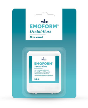Emoform Zahnfaden gewachst/Minze - 50m