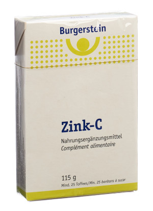 Burgerstein Zink-C Toffees - 115g (25 Stk.)