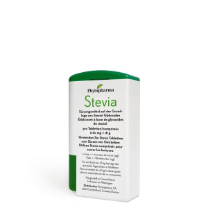 Phytopharma Stevia Tabletten (Steviosid) Süss-Stoff - 300 Stk.