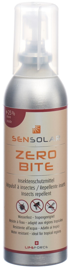 Sensolar Zero Bite Insekten-Mücken-Schutz - 100ml Spray
