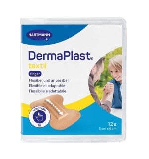DermaPlast Textil Fingerspitzenverband - 12 Stk.