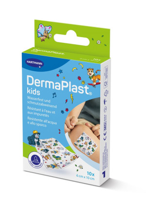 DermaPlast KIDS Schnellverband 6x10cm - 10 Stk.