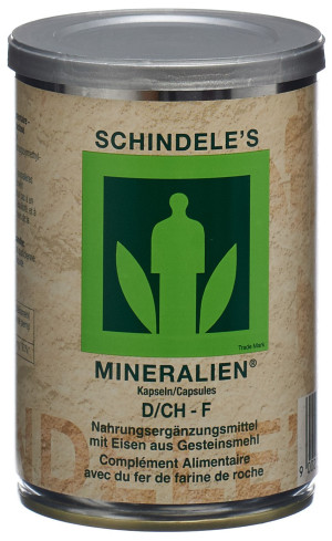 Schindele's Mineralienpulver Kapseln - 250 Stk.