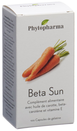 Phytopharma Beta-SUN Carotin-Kapseln 100 Stk.