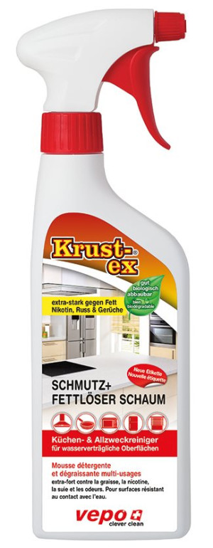 Krust-ex Schmutz+Fettlöser antibakteriell Vapo 360° - 500ml