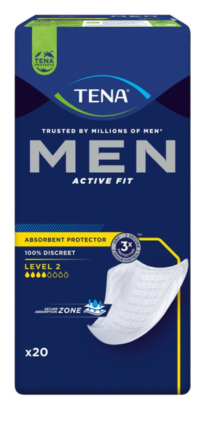 Tena MEN Active Fit Level 2 Einlagen - 20 Stk.
